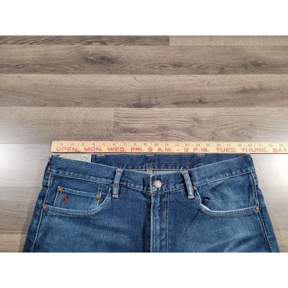 Polo Ralph Lauren Jeans Hampton Straight Size 38x32* Dark Wash Cotton Blend Mens